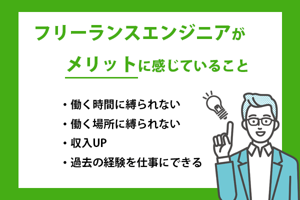 フリーランスのメリット